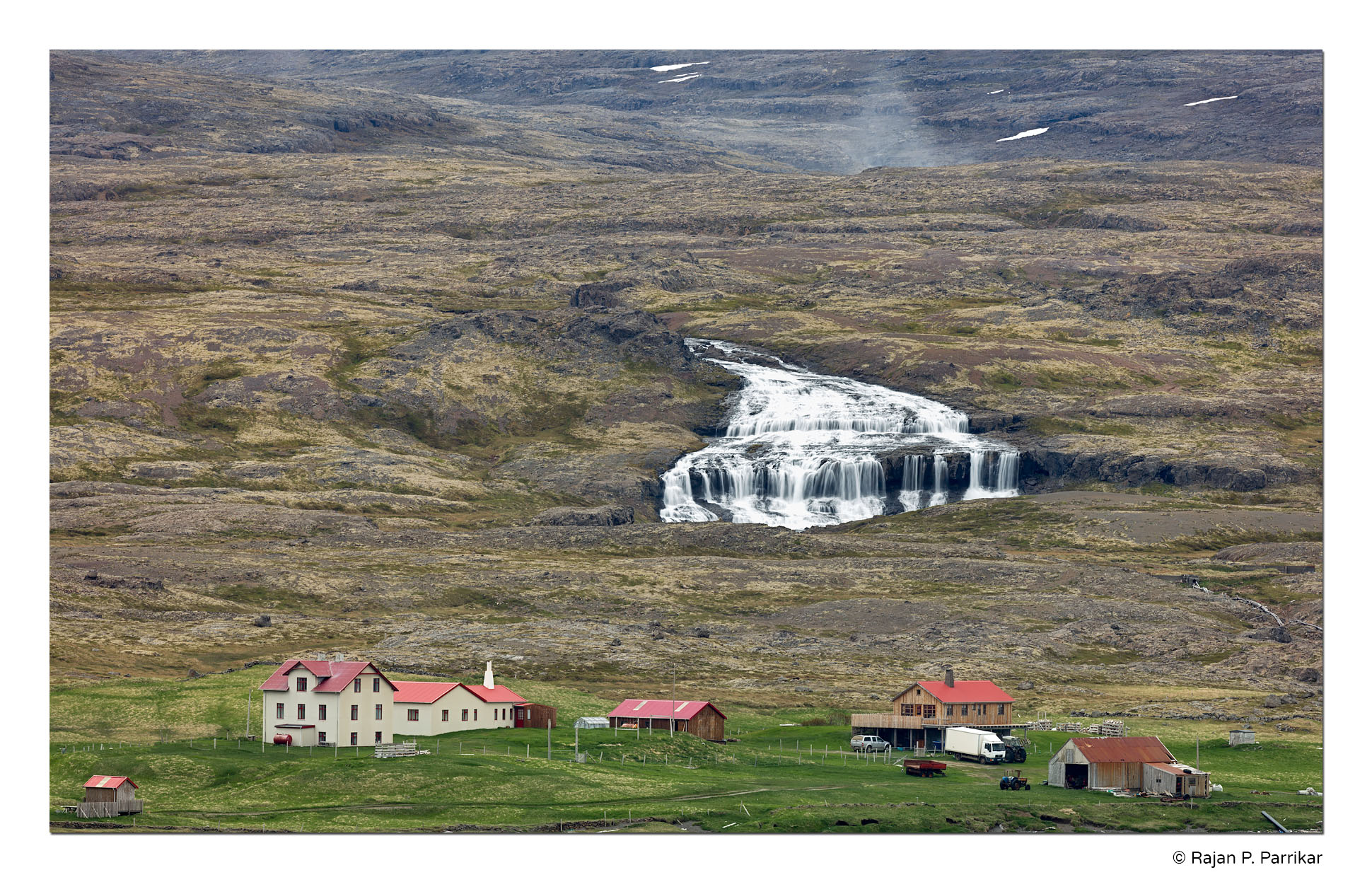 Ofeigsfjordur-Waterfall-Strandir-Iceland